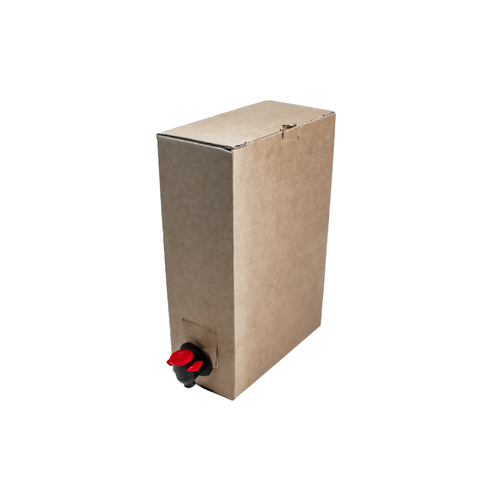 Bag-In-Box box - 2500ml - brown